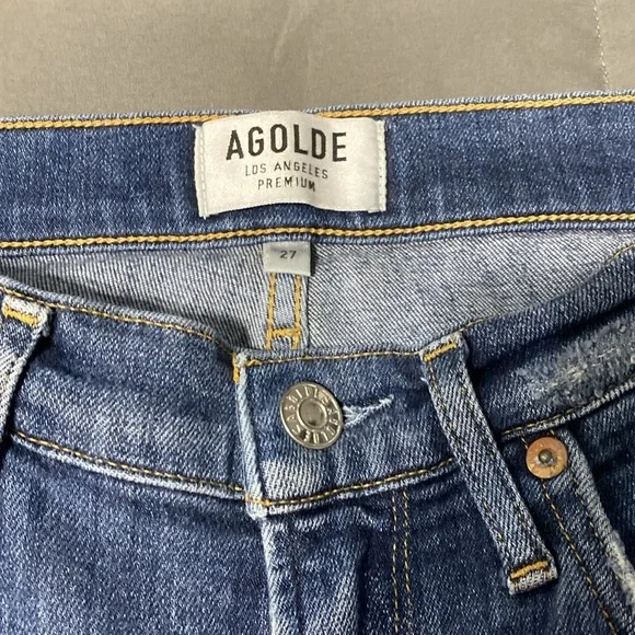 Agolde jeans. Size 27 waist. - Picture 2 of 6
